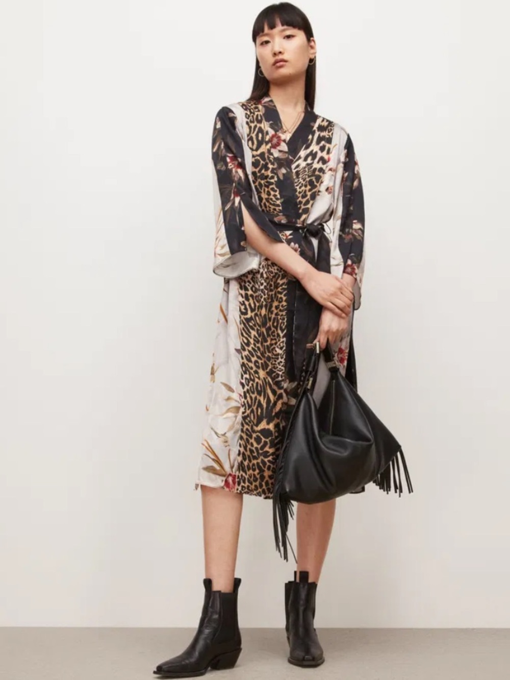 ALLSAINTS Elsa Kuroyuri Kimono  - UK 16/US 12